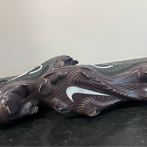 Nike Alpha Huarache NXT Men's Baseball Cleats Black Smoke Grey White 8.5 - Picture 11 of 11